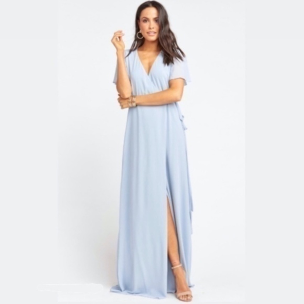 Show Me Your Mumu Noelle Flutter Wrap Dress sz S